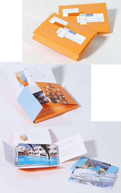 First corporate brochure for the hotel